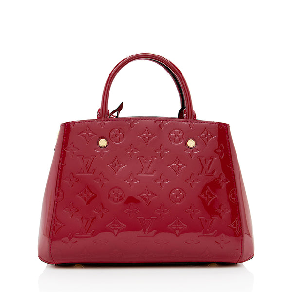Louis Vuitton - Montaigne BB - Red Monogram Vernis - GHW