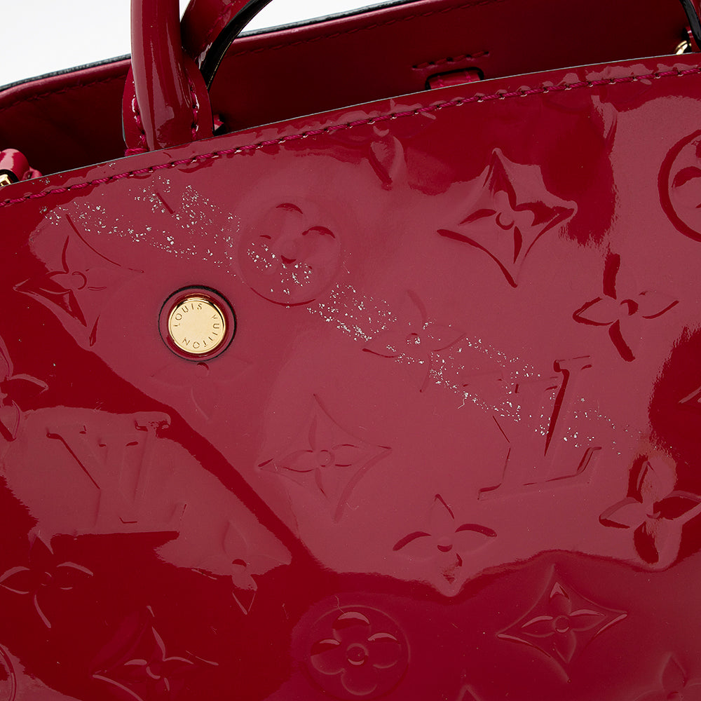 Louis Vuitton Monogram Vernis Montaigne BB Satchel - FINAL SALE (SHF-14934)