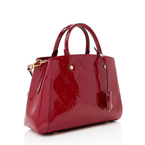 Louis Vuitton 2016 Vernis Montaigne BB - Pink Handle Bags, Handbags -  LOU564771