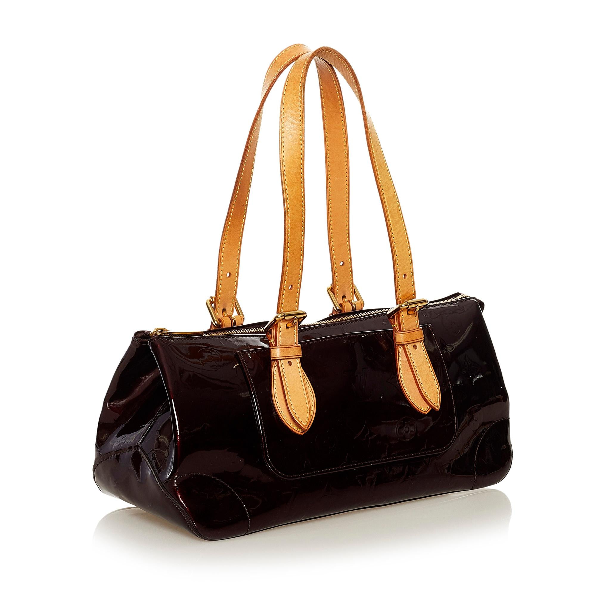 Louis Vuitton Monogram Vernis Rosewood Avenue (SHG-34532)
