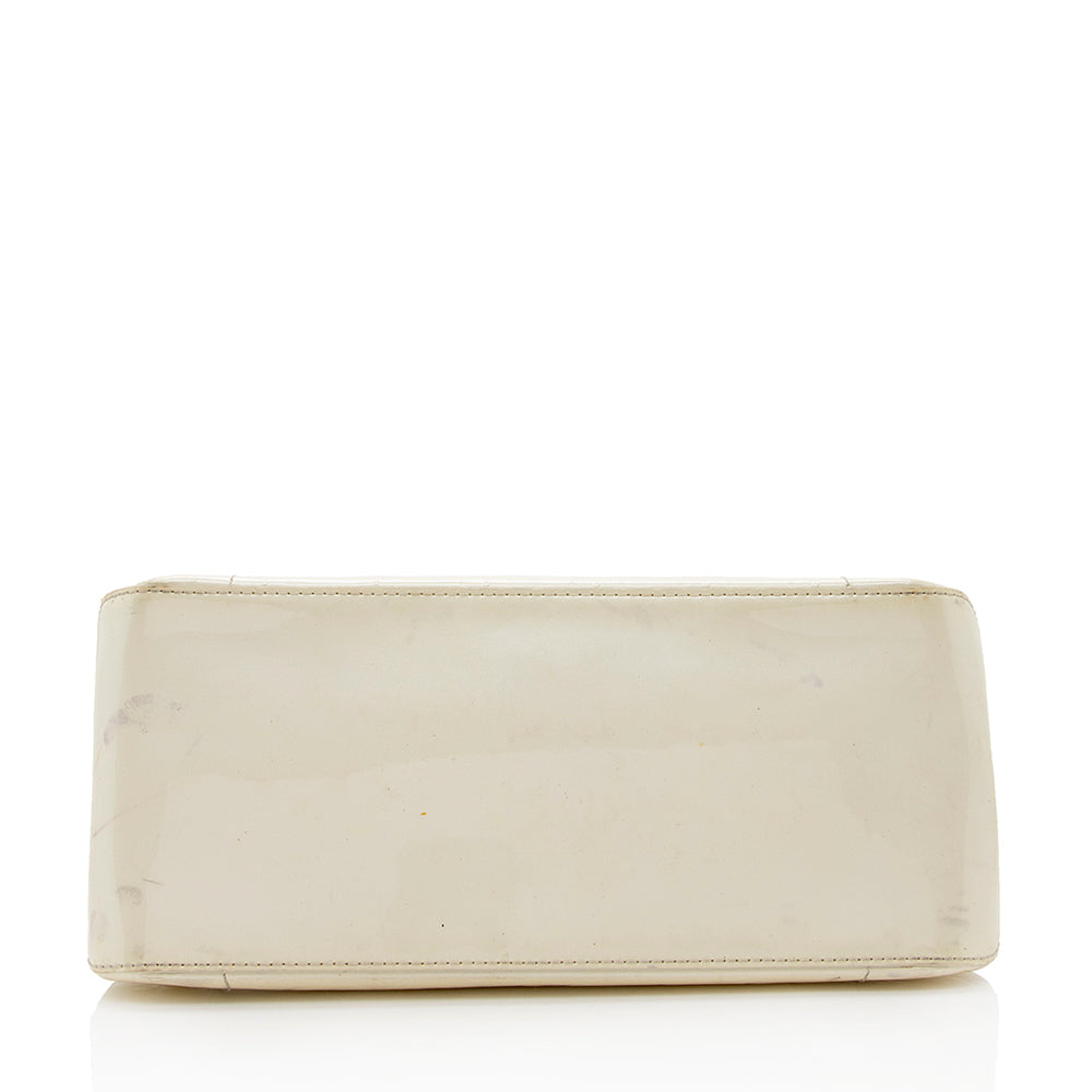 Louis Vuitton Monogram Vernis Rosewood Satchel (SHF-18028)