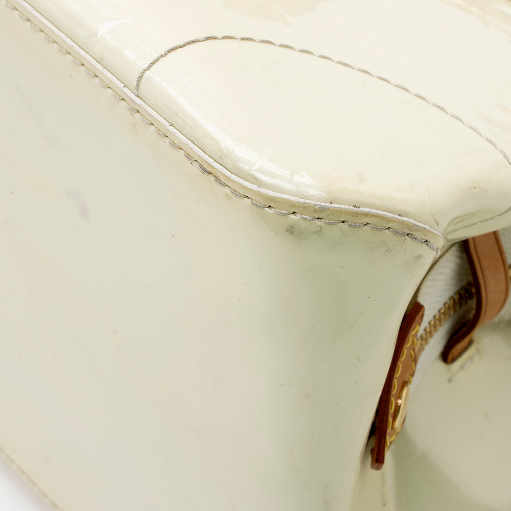 Louis Vuitton Monogram Vernis Rosewood Satchel (SHF-18028)