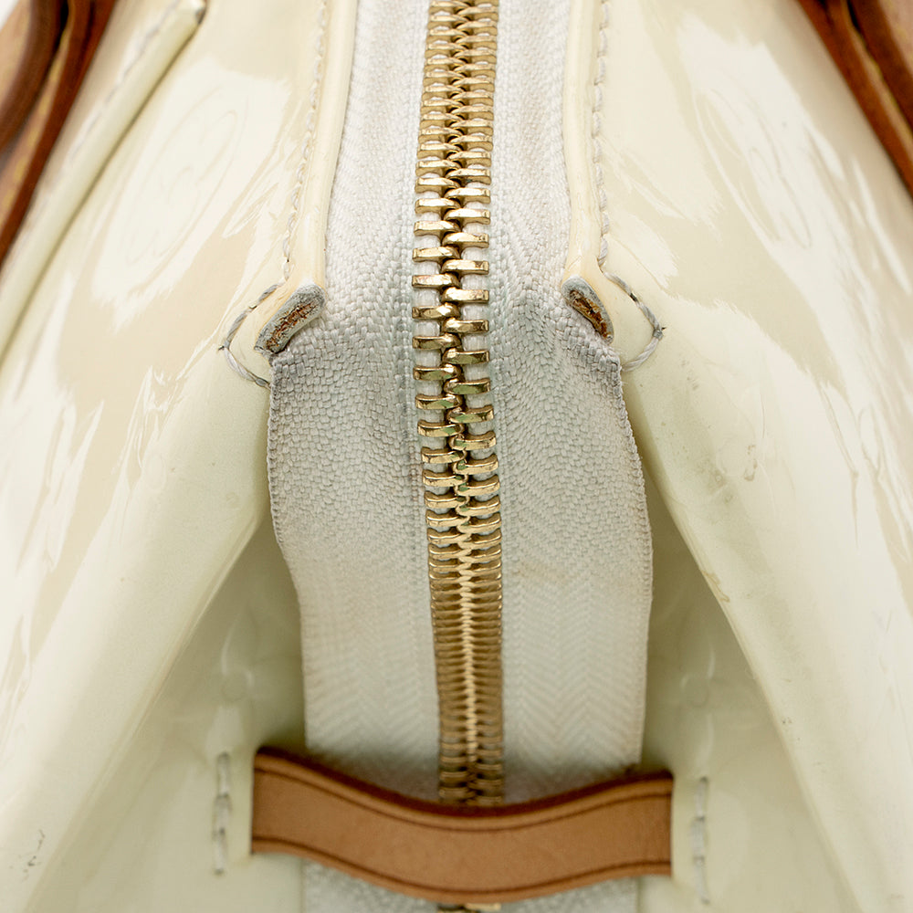 Louis Vuitton Monogram Vernis Rosewood Satchel (SHF-18028)