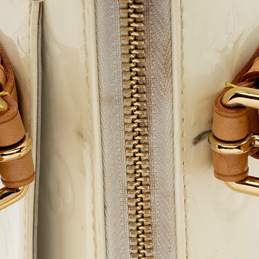 Louis Vuitton Monogram Vernis Rosewood Satchel (SHF-18028)