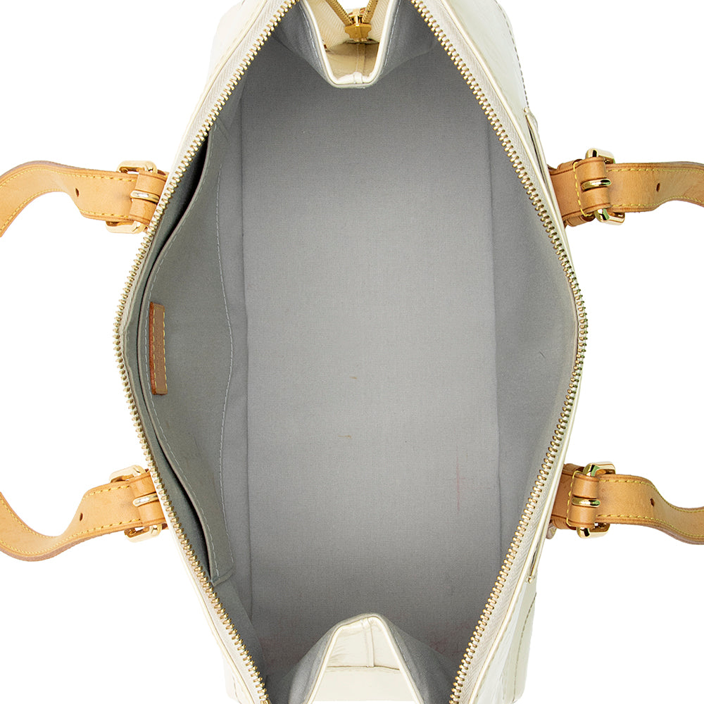 Louis Vuitton Monogram Vernis Rosewood Satchel (SHF-18028)