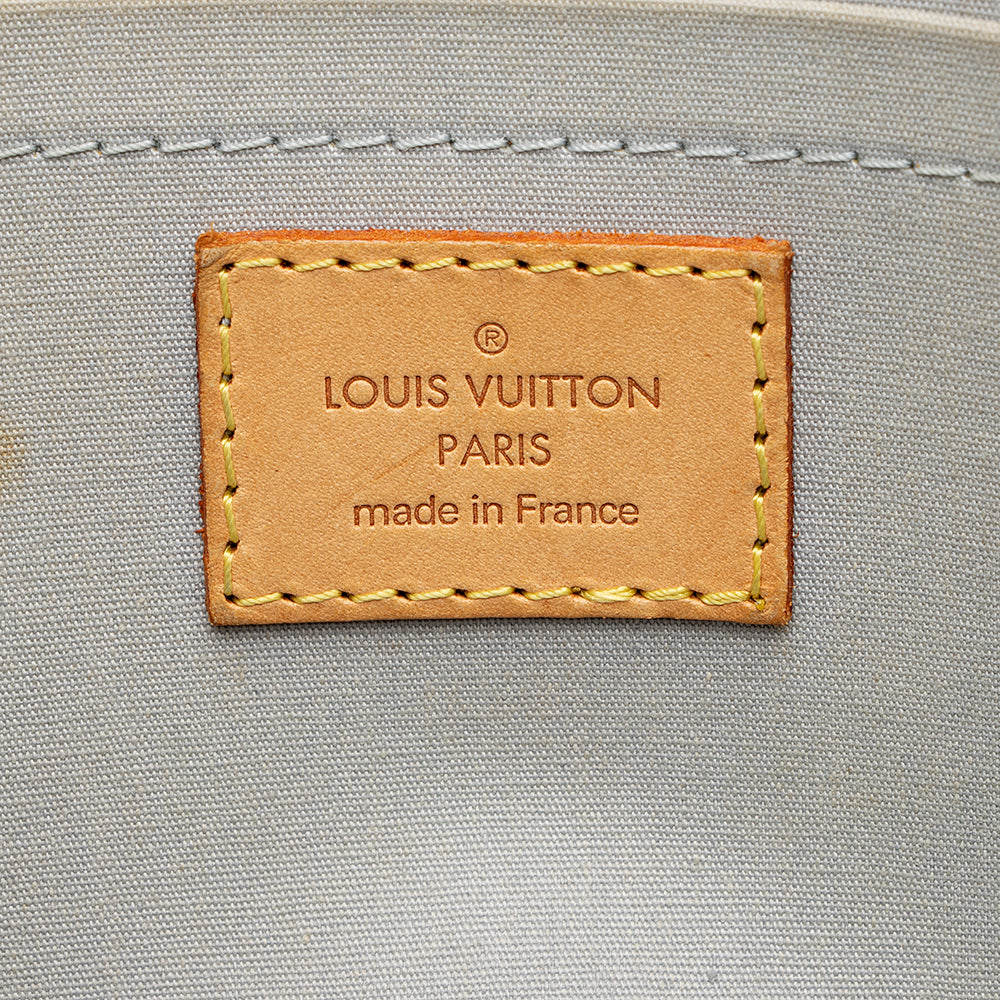 Louis Vuitton Monogram Vernis Rosewood Satchel (SHF-18028)