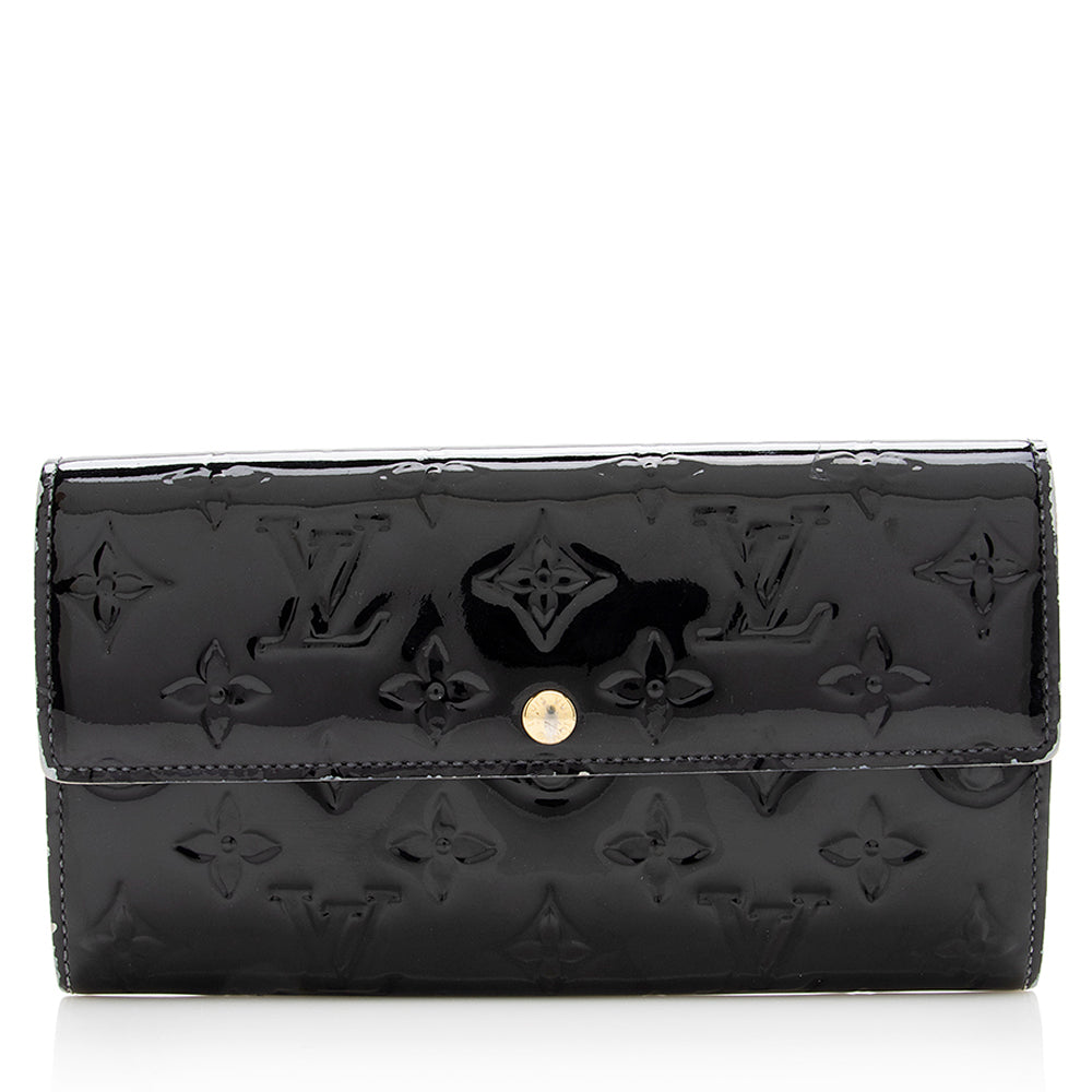 Louis Vuitton Monogram Vernis Sarah Wallet - FINAL SALE (SHF-19019)