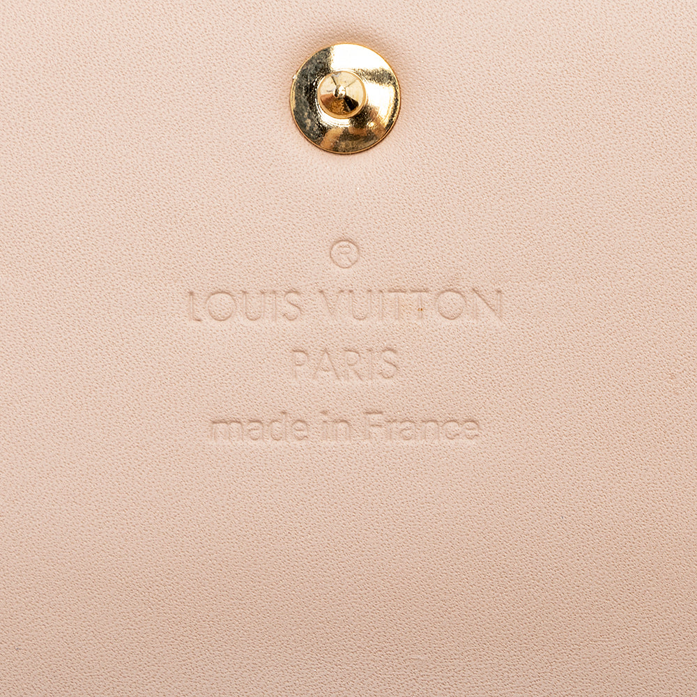 Louis Vuitton Monogram Vernis Sarah Wallet (SHF-15137)
