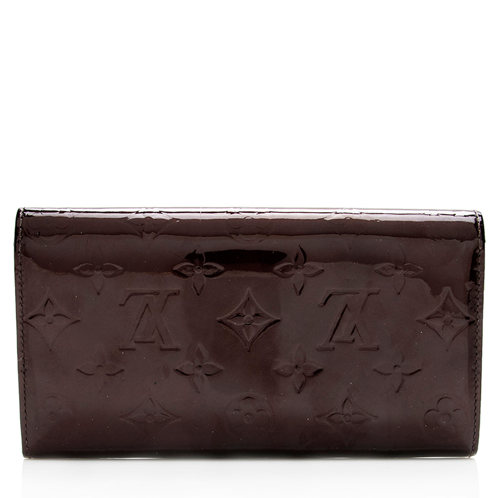 Louis Vuitton Monogram Vernis Sarah Wallet - FINAL SALE (SHF-18246)