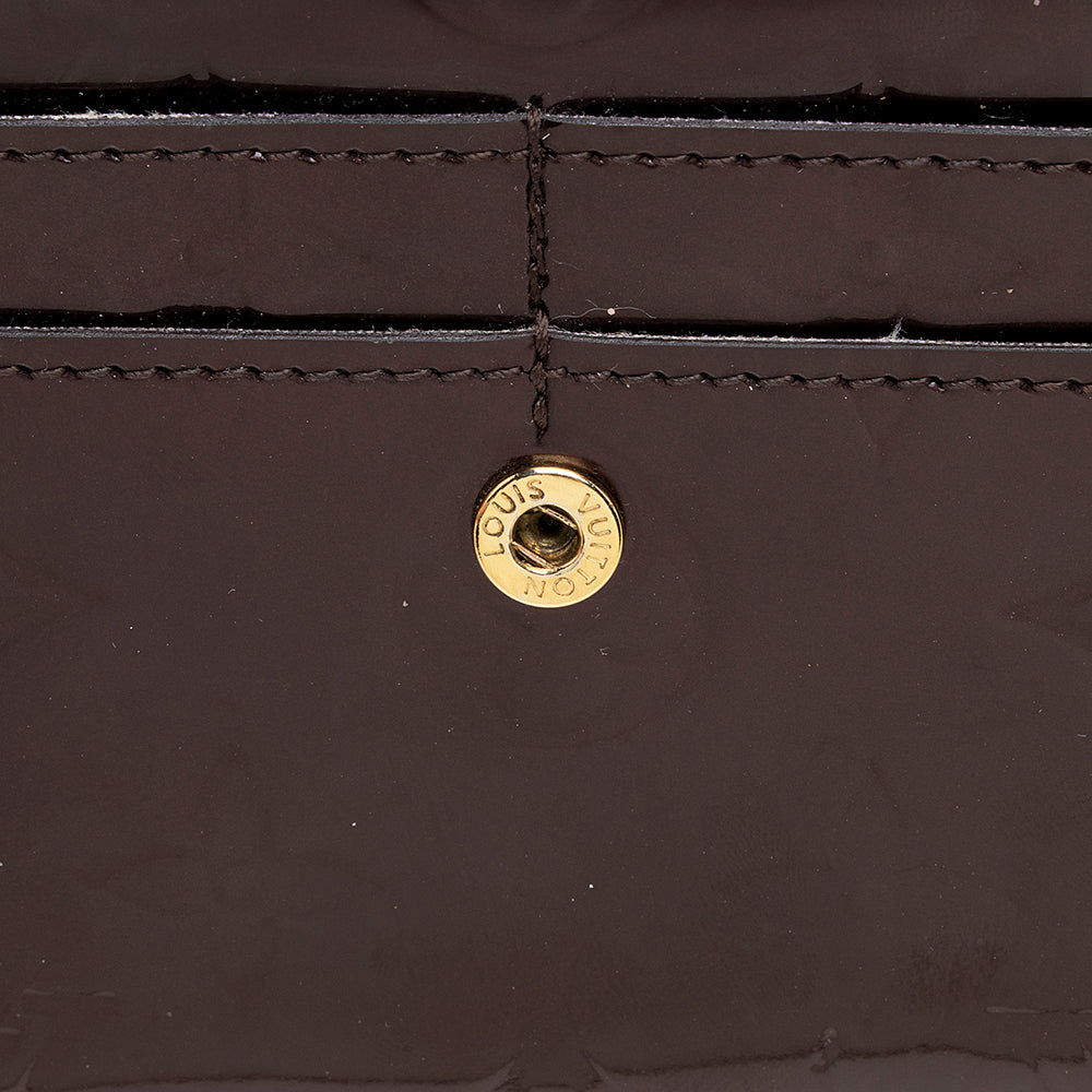 Louis Vuitton Monogram Vernis Sarah Wallet - FINAL SALE (SHF-18246)