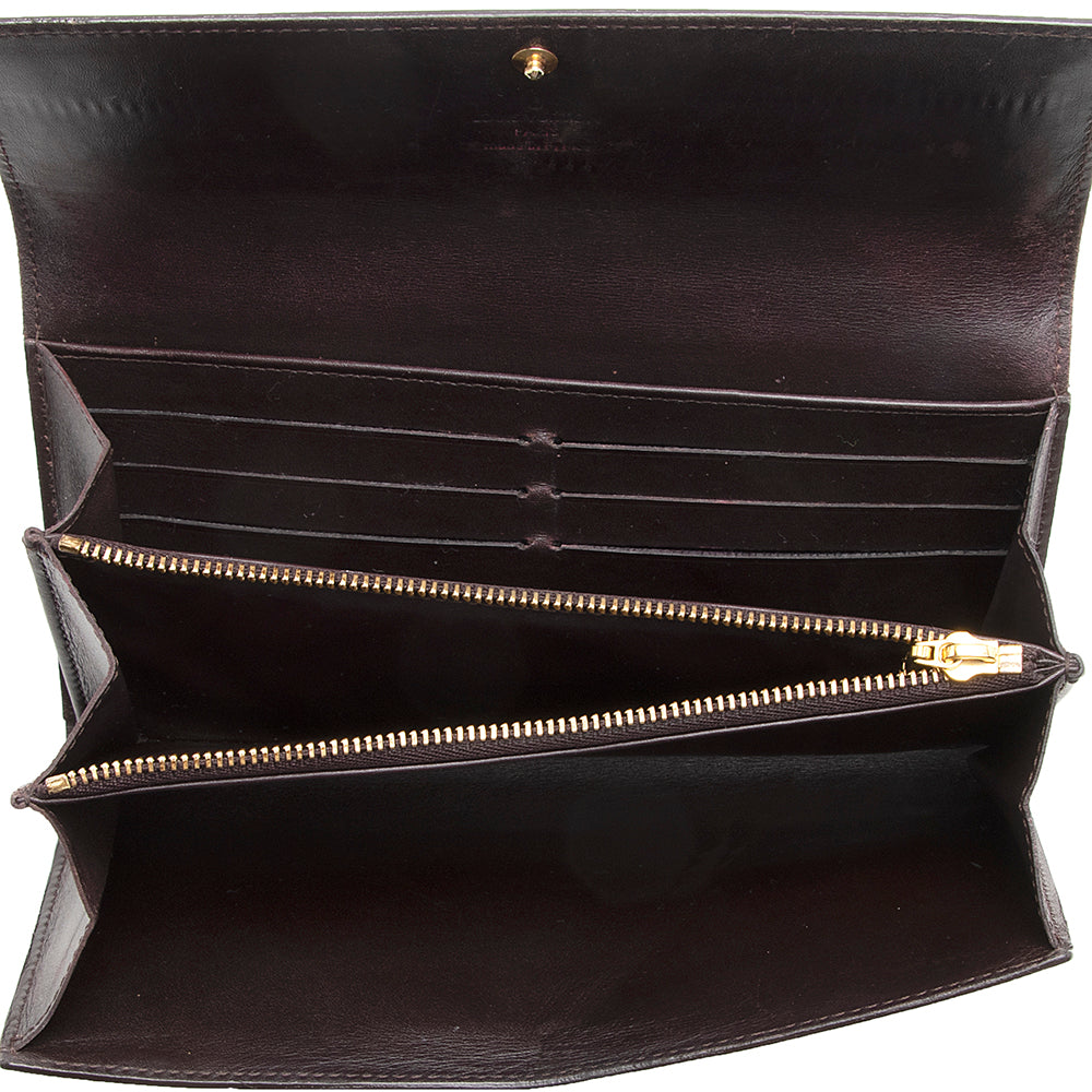 Louis Vuitton Monogram Vernis Sarah Wallet - FINAL SALE (SHF-18246)