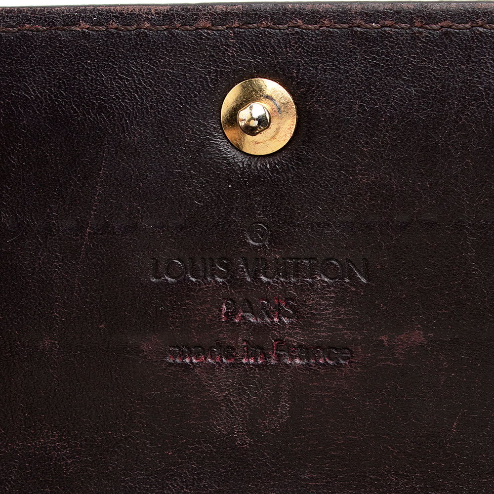 Louis Vuitton Monogram Vernis Sarah Wallet - FINAL SALE (SHF-18246)