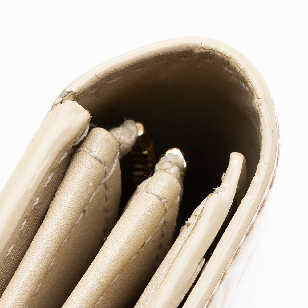 Louis Vuitton Monogram Vernis Sarah Wallet (SHF-20427)