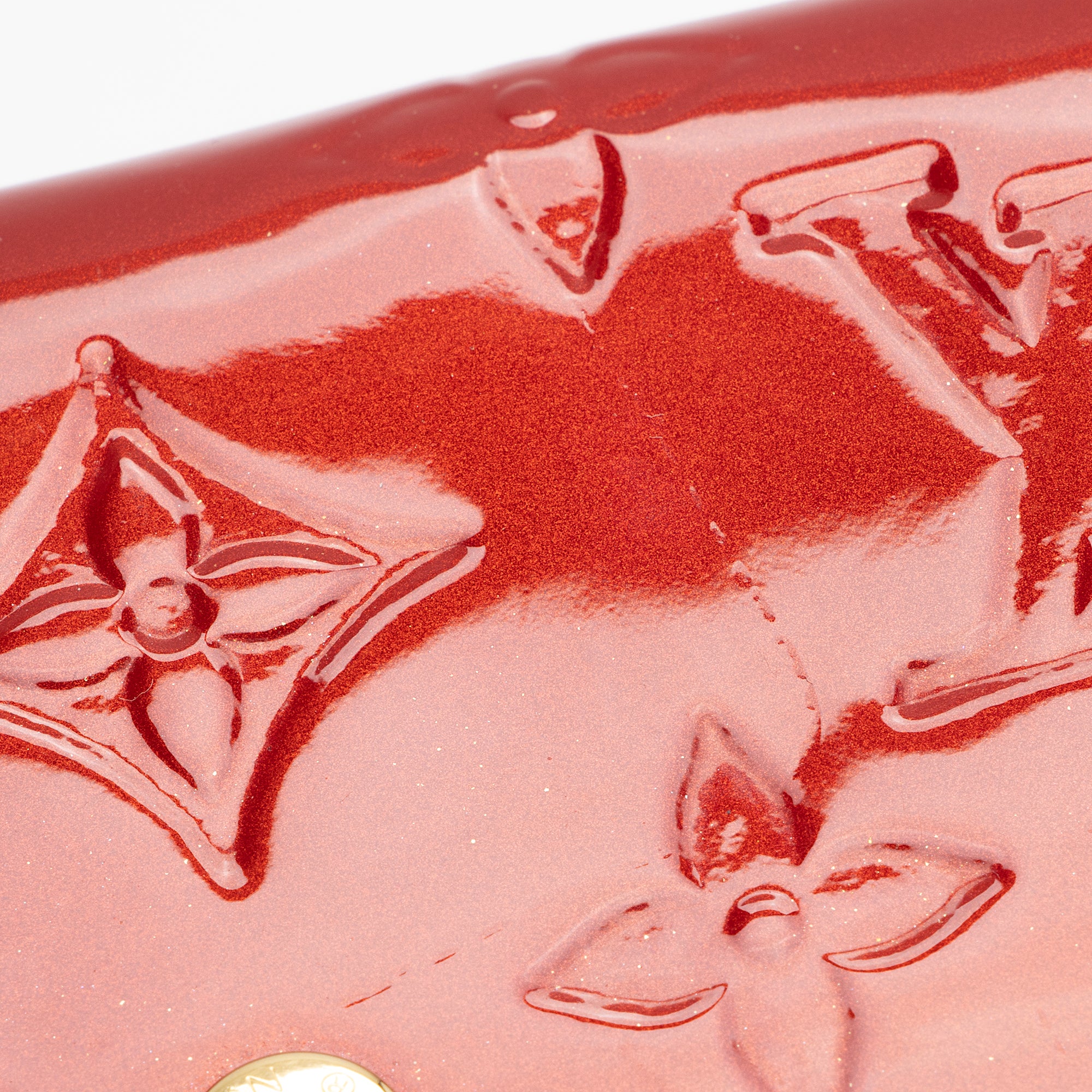 Louis Vuitton Monogram Vernis Sarah Wallet (SHF-23901)