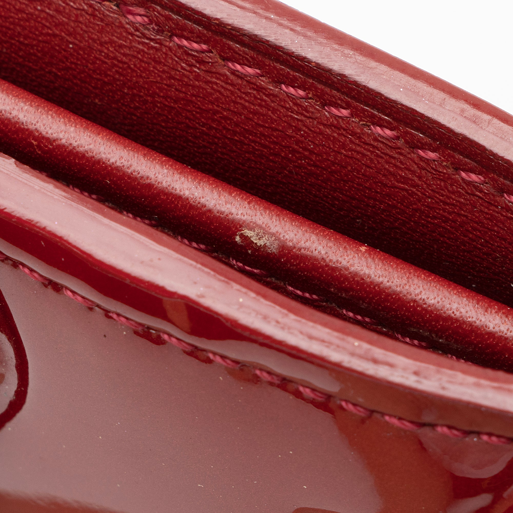 Louis Vuitton Monogram Vernis Sarah Wallet (SHF-23901)