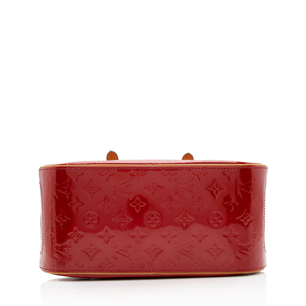 Louis Vuitton Monogram Vernis Summit Drive Satchel (SHF-18409)