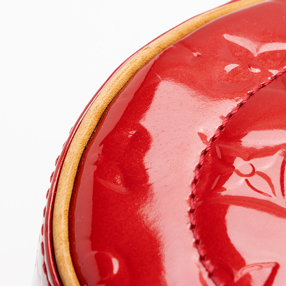 Louis Vuitton Monogram Vernis Summit Drive Satchel (SHF-18409)