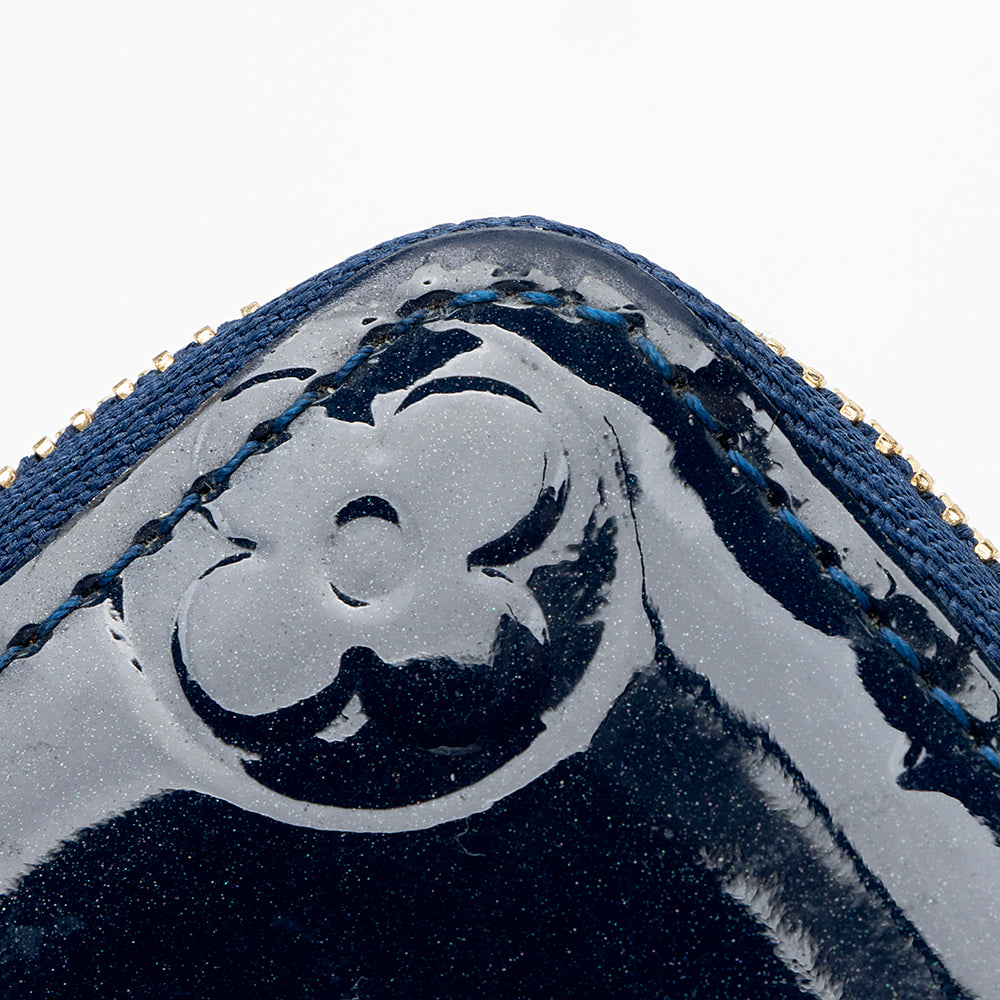 Louis Vuitton Monogram Vernis Zippy Coin Purse (SHF-18544)