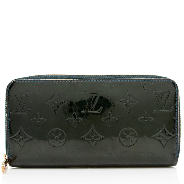 Louis Vuitton Monogram Vernis Zippy Wallet (SHF-15116)