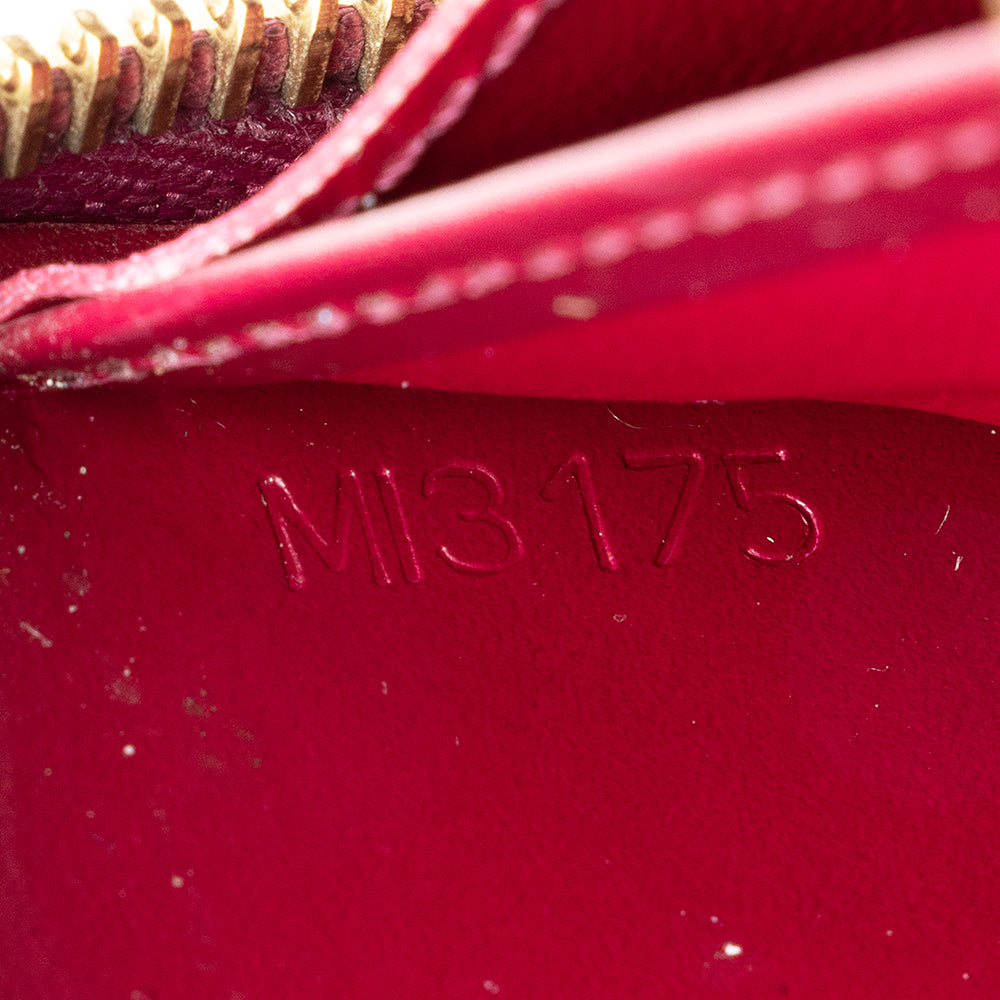 Louis Vuitton Monogram Vernis Zippy Wallet (SHF-22083)