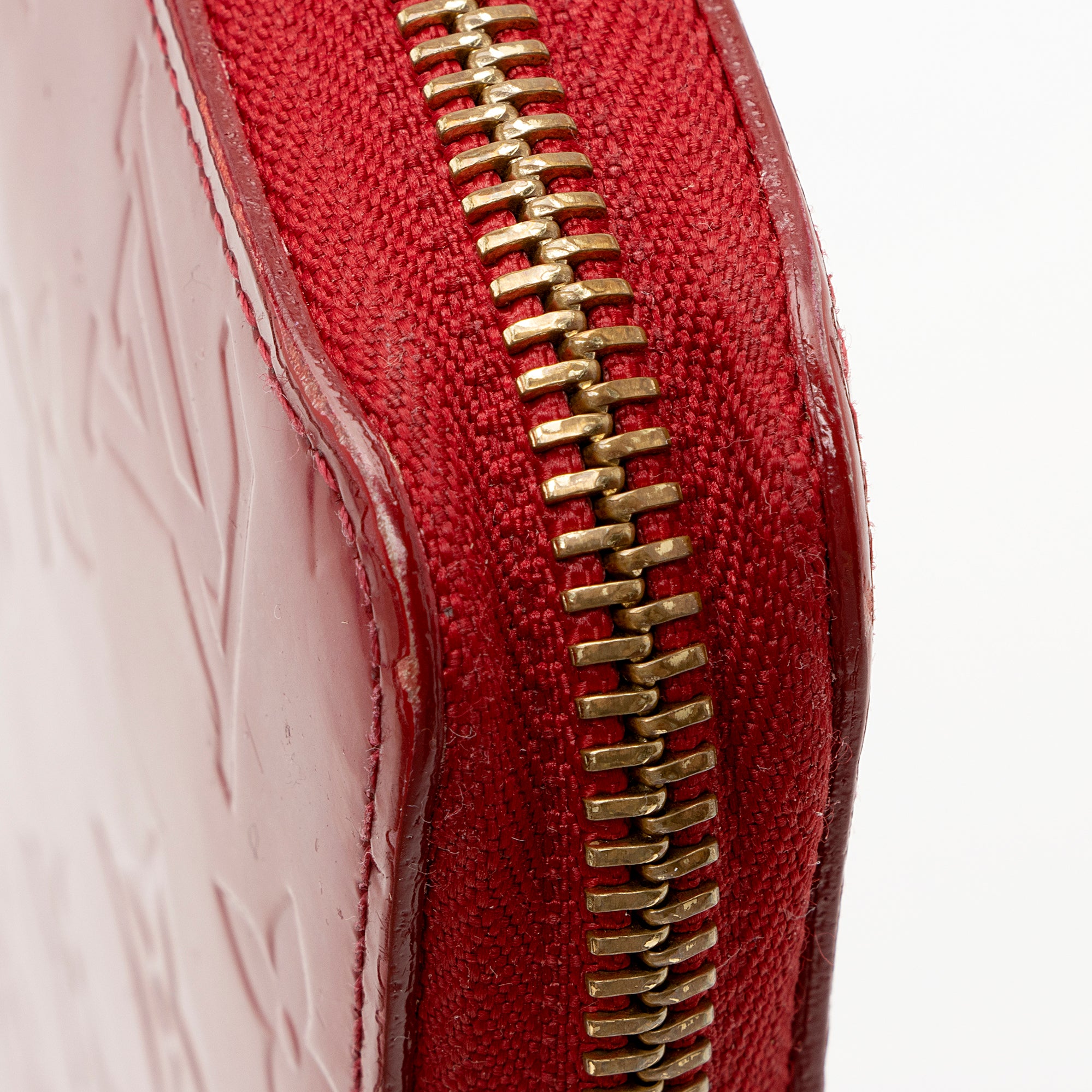 Louis Vuitton Monogram Vernis Zippy Wallet (SHF-22209)