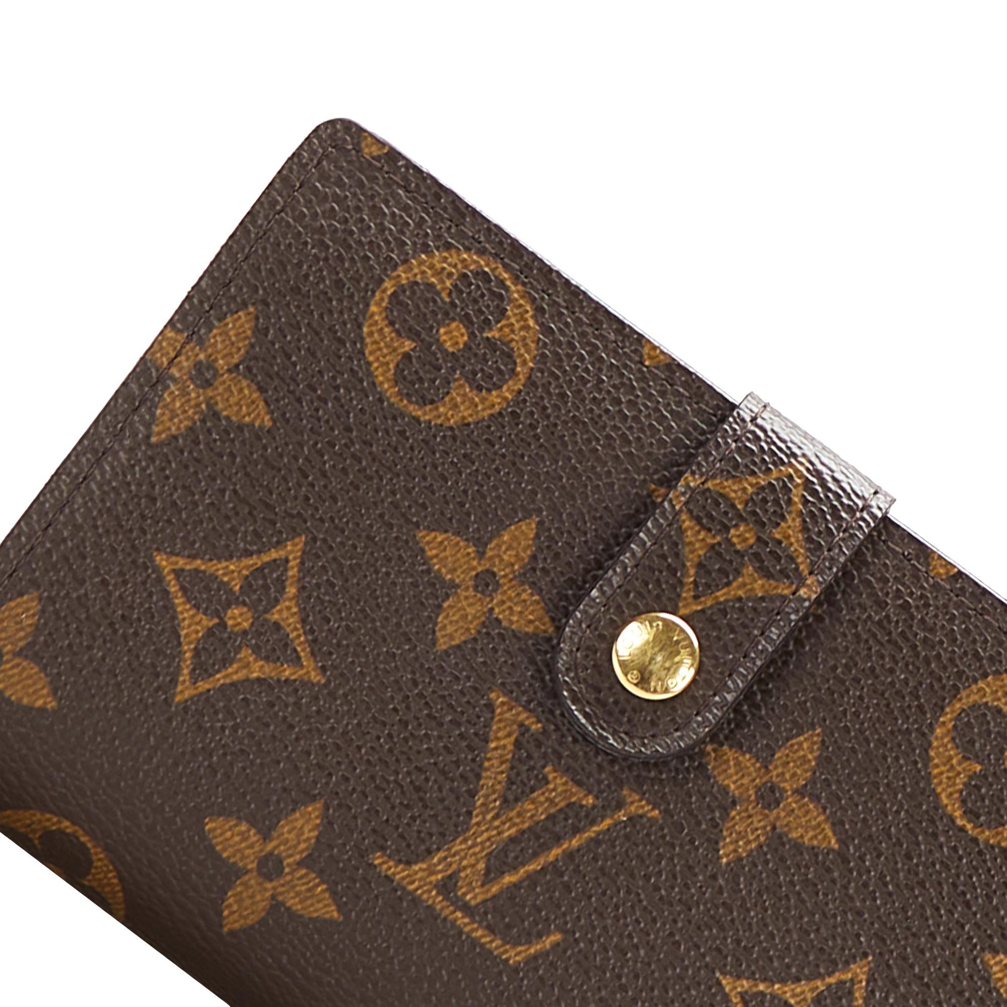 Louis Vuitton Monogram Viennois Wallet (SHG-63oUIC)
