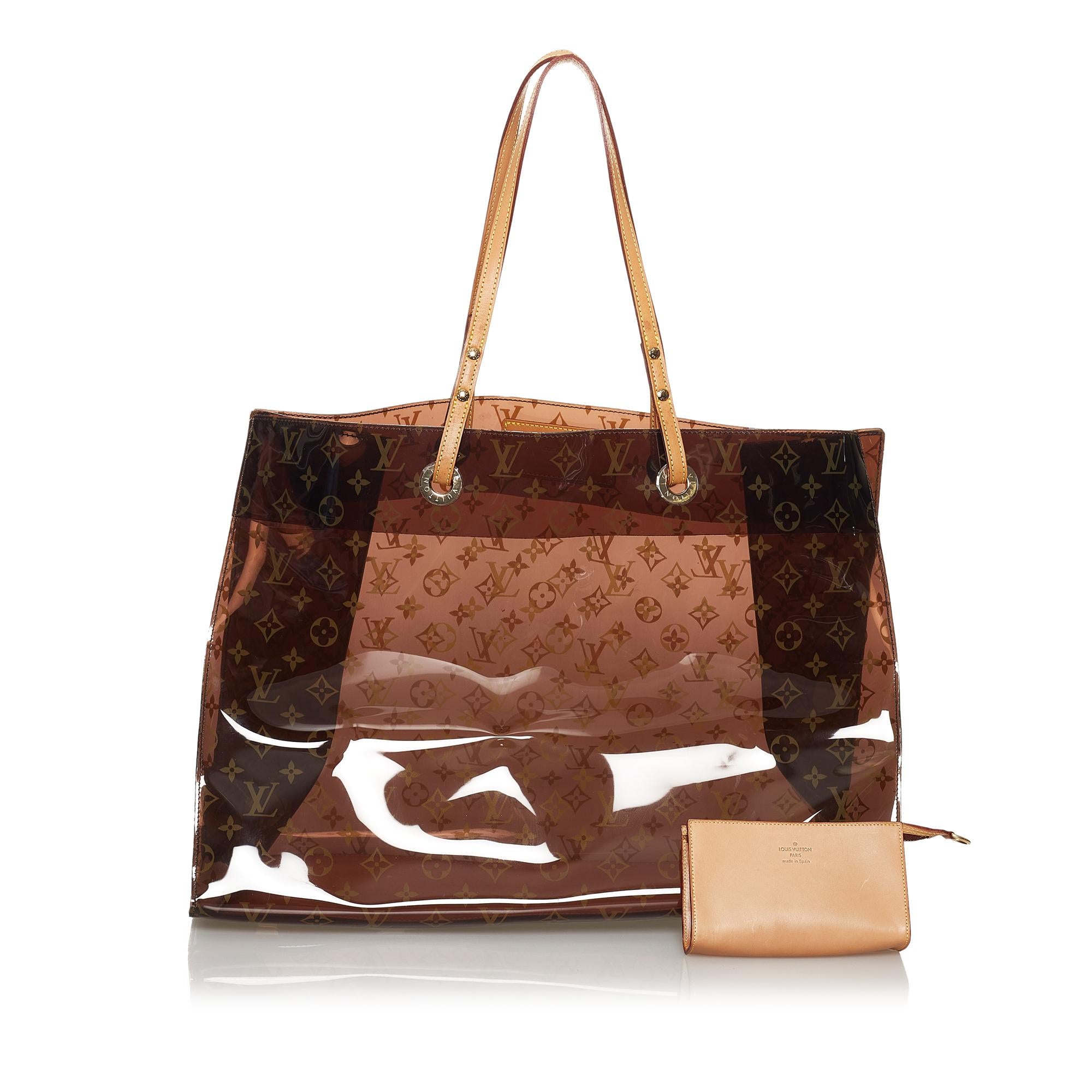 Louis Vuitton Monogram Vinyl Cabas Cruise (SHG-32601)