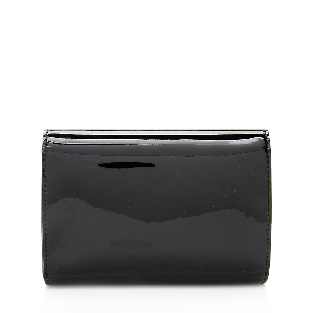 Louis Vuitton Patent Leather Louise Shoulder Bag (SHF-19742)