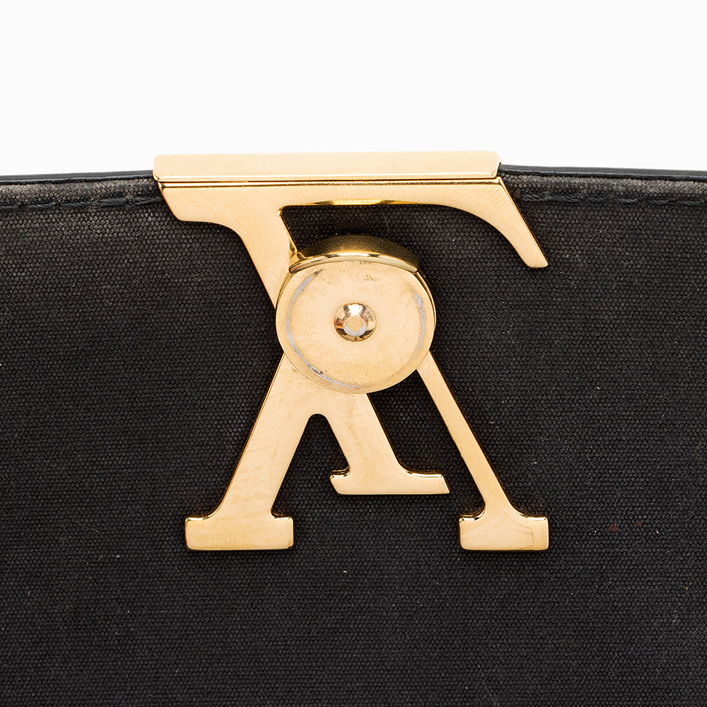 Louis Vuitton Patent Leather Louise Shoulder Bag (SHF-19742)