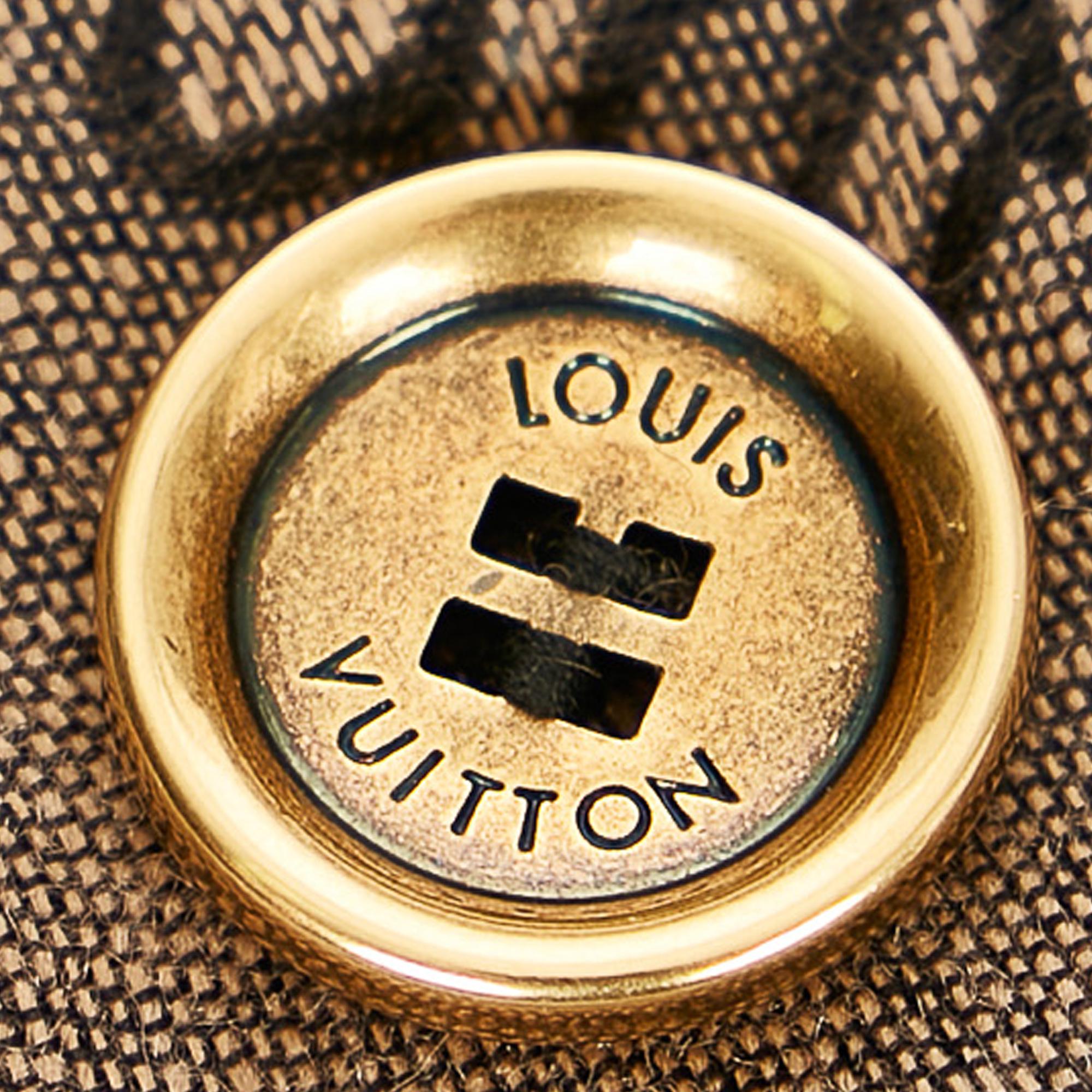 Louis Vuitton Printed Silk Scarf (SHG-26069)