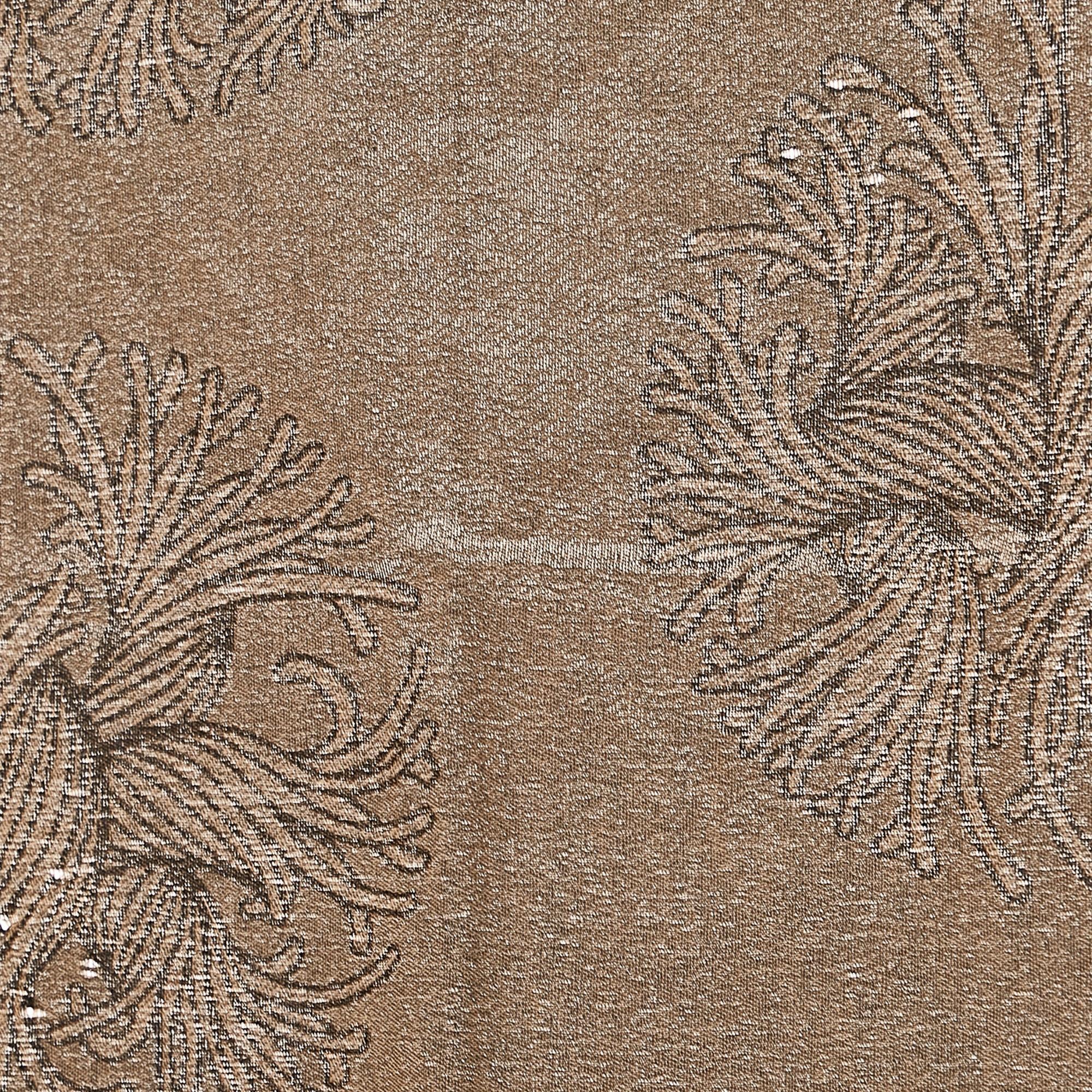 Louis Vuitton Printed Silk Scarf (SHG-26069)