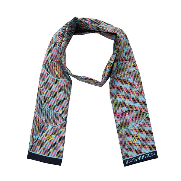 Louis Vuitton Silk Trunks Bandeau Scarf (SHF-Kh7JVb) – LuxeDH