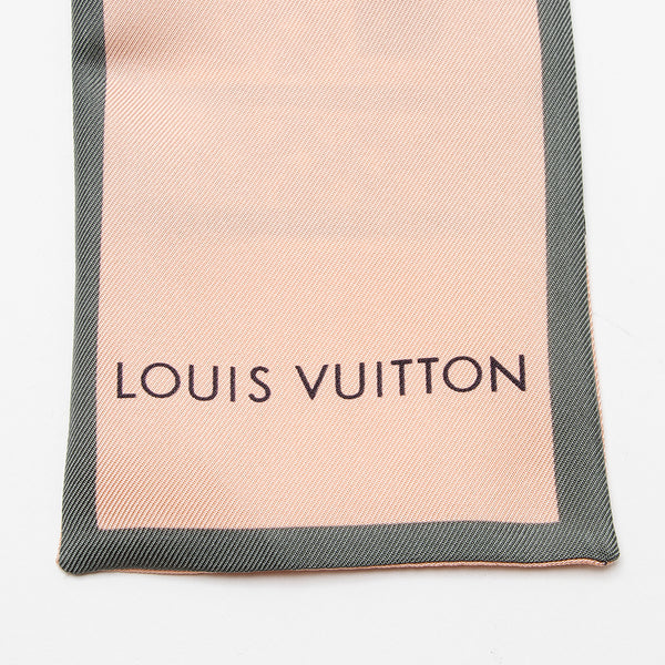 Louis Vuitton Limited EDT Rose Trunks Bandeau Scarf