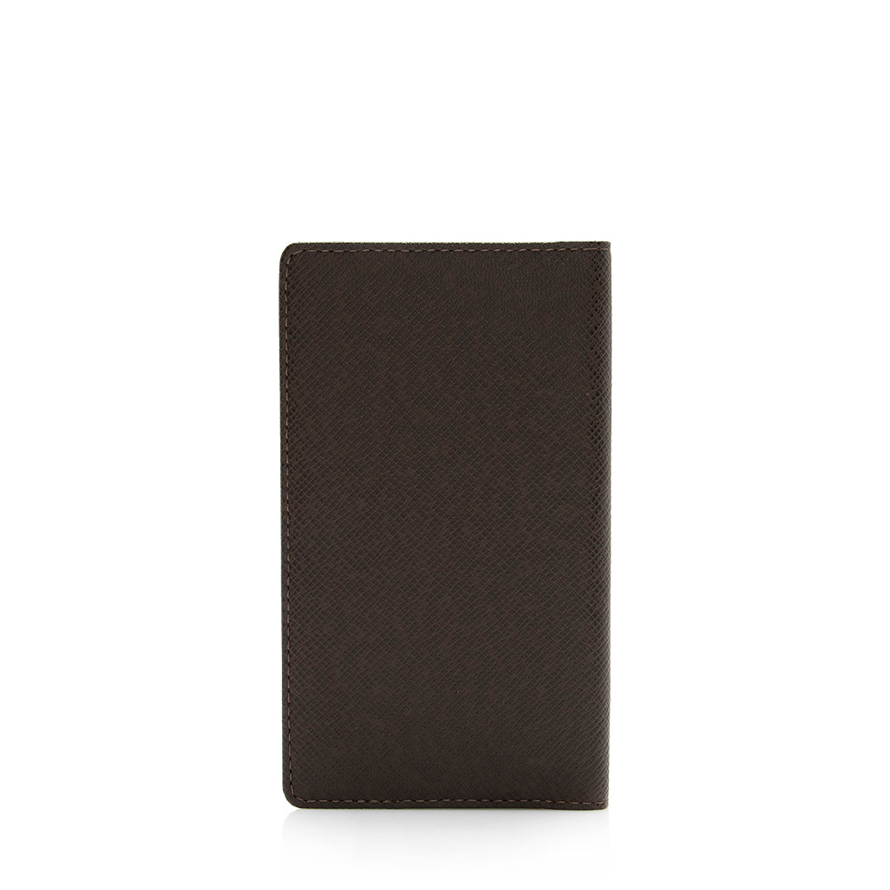 Louis Vuitton Taiga Leather Pocket Organizer Wallet (SHF-16026)