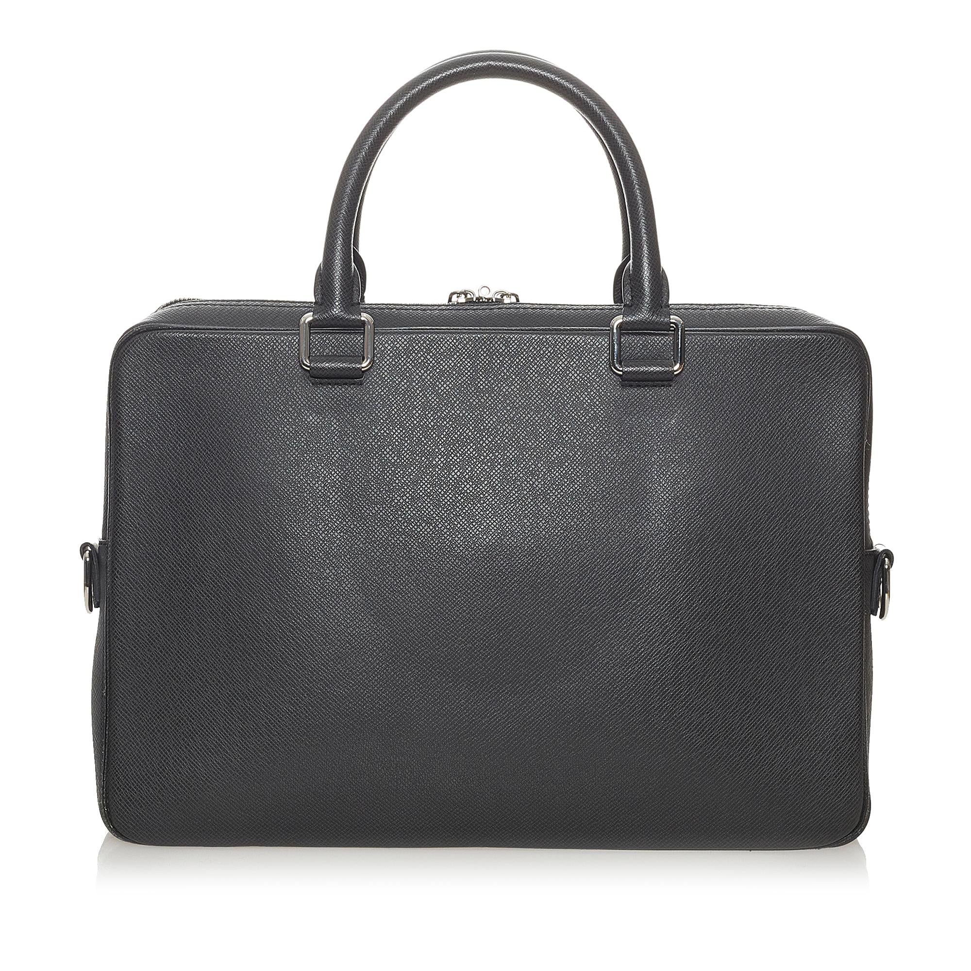 Louis Vuitton Taiga Porte-Documents Business Bag (SHG-28146)