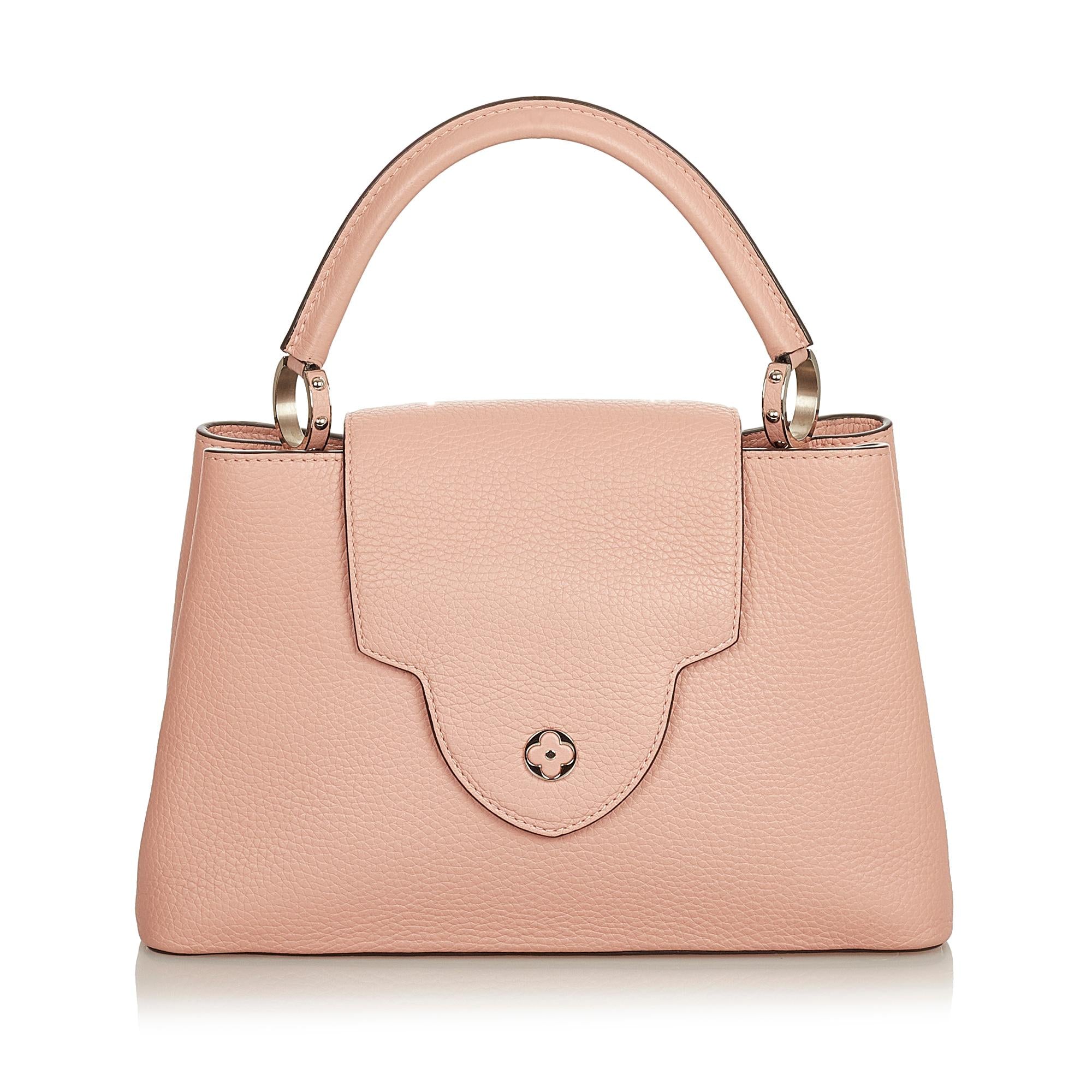 Louis Vuitton Taurillon Capucines PM (SHG-26073)