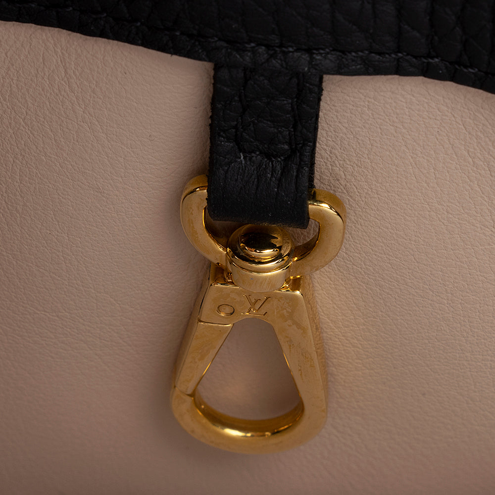 Louis Vuitton Taurillon Sweet Brogues Capucines PM Bag (SHF-18847)