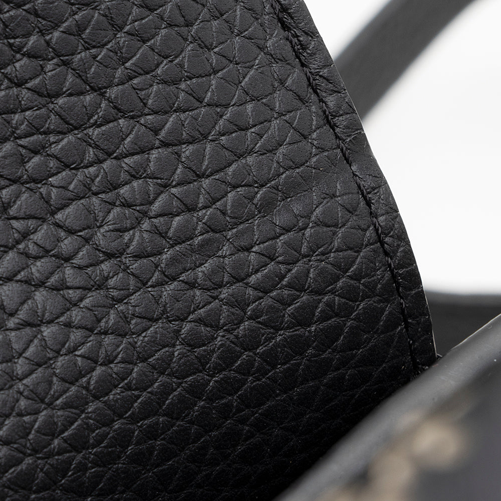 Louis Vuitton Taurillon Sweet Brogues Capucines PM Bag (SHF-18847)