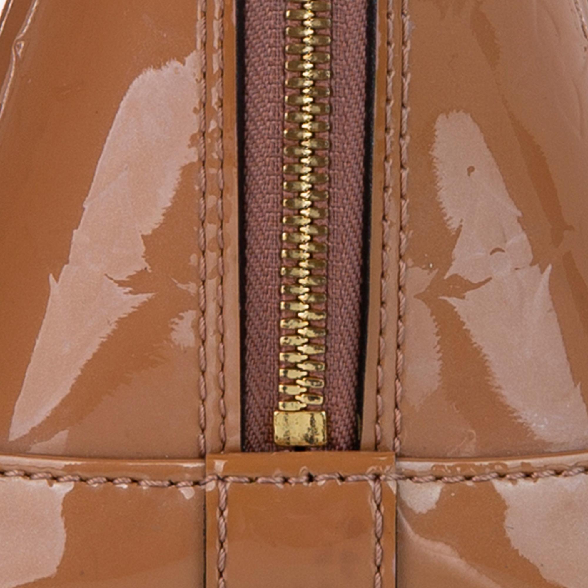 Louis Vuitton Vernis Alma BB (SHG-28513)