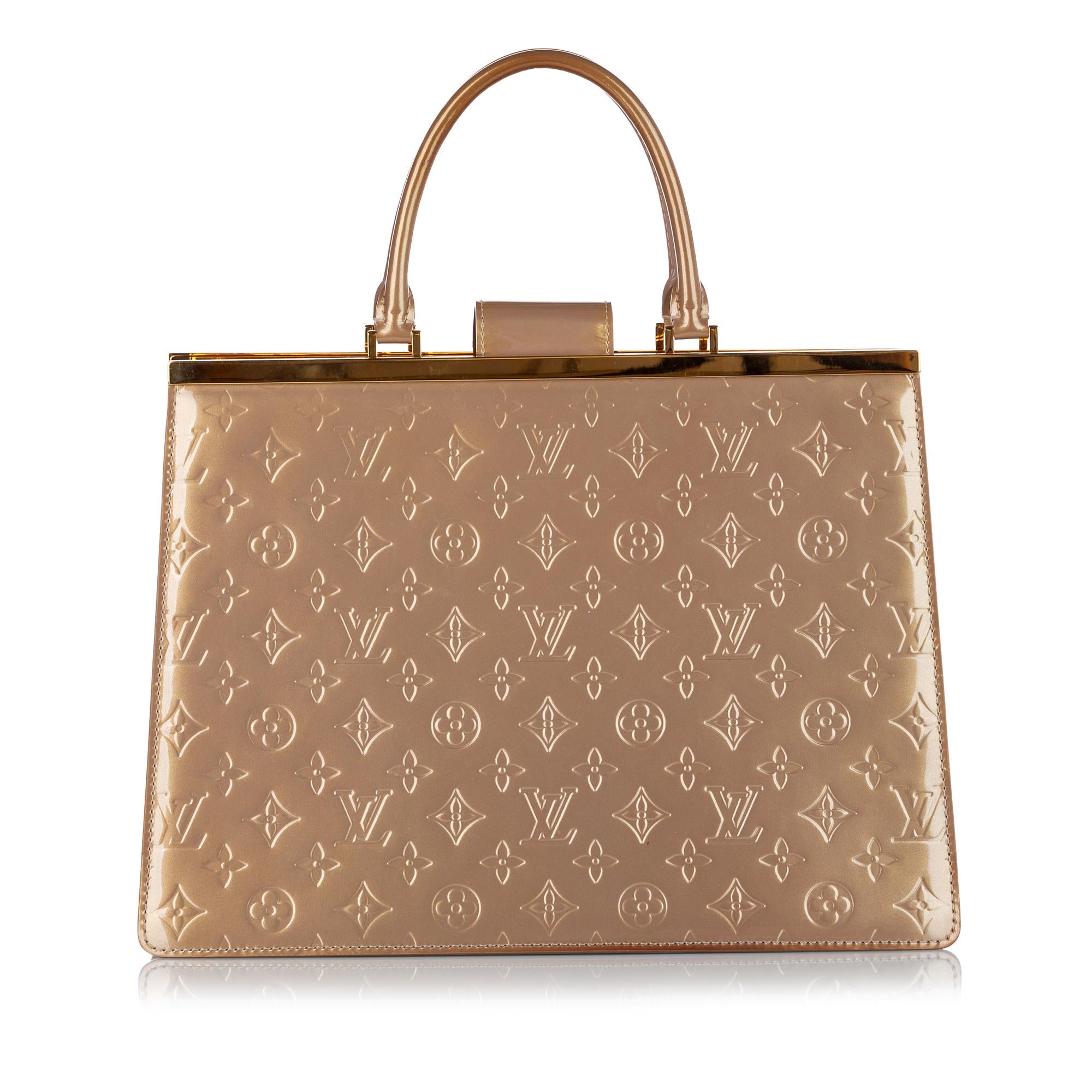 Louis Vuitton Vernis Amarante Deese GM (SHG-23887)