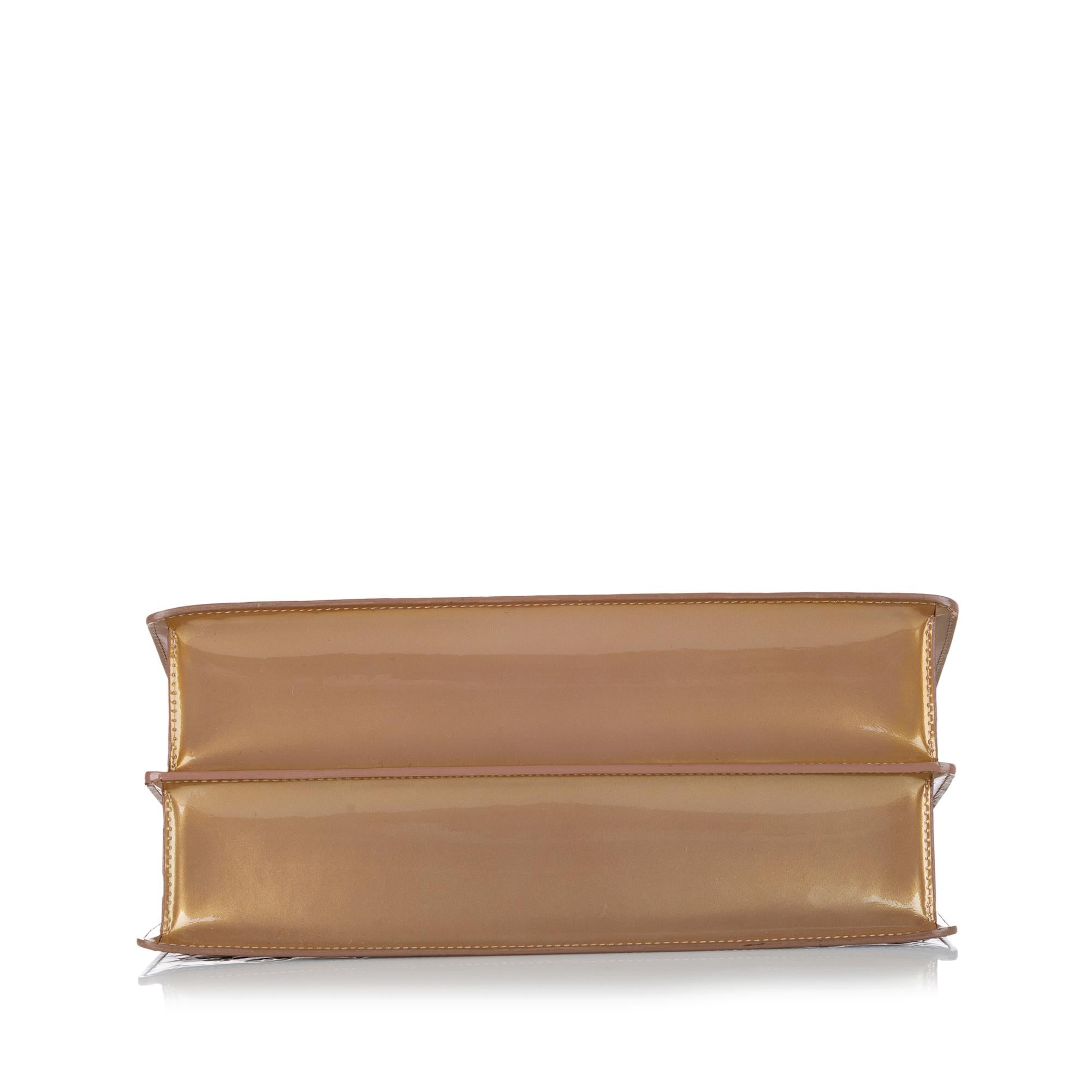 Louis Vuitton Vernis Amarante Deese GM (SHG-23887)