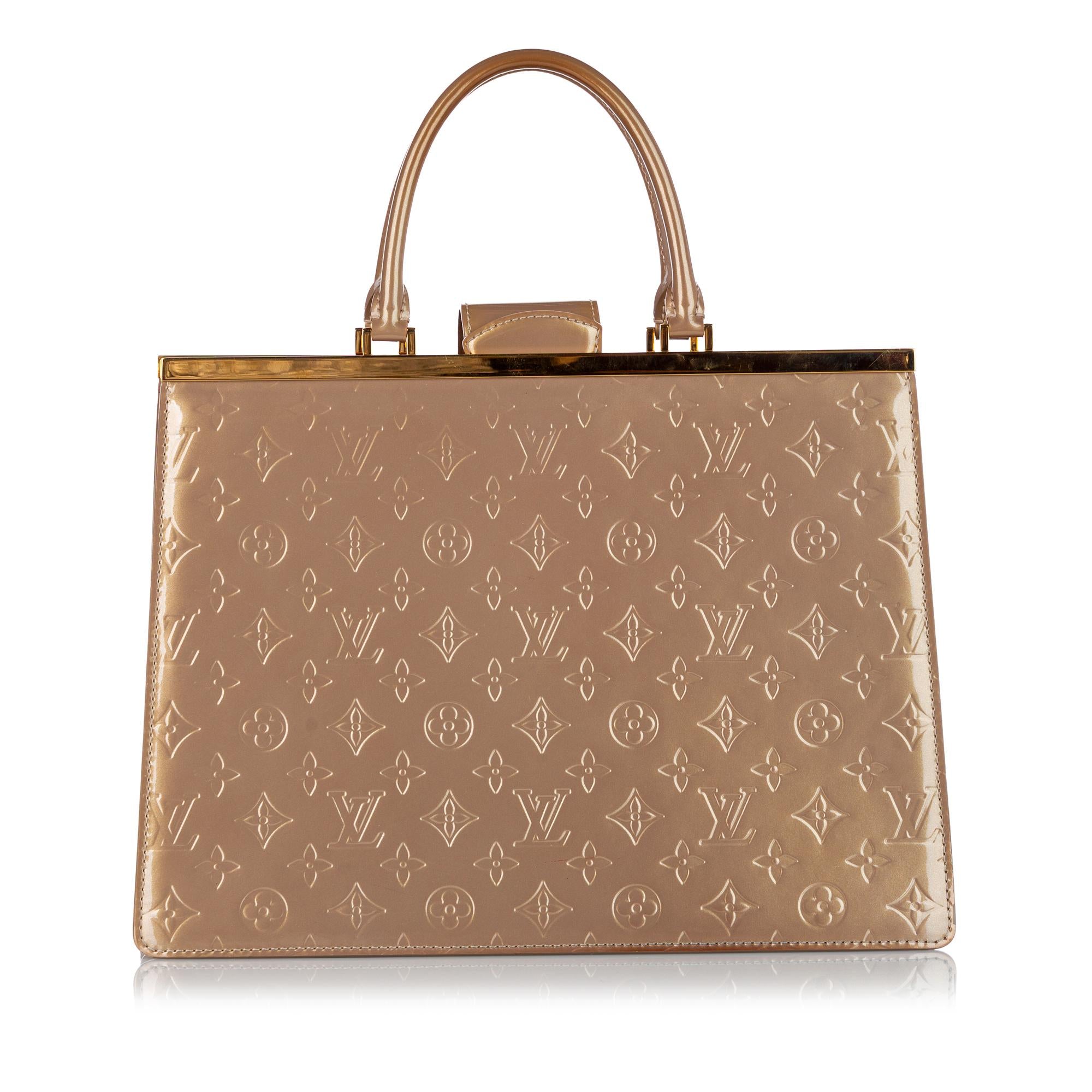 Louis Vuitton Vernis Amarante Deese GM (SHG-23887)