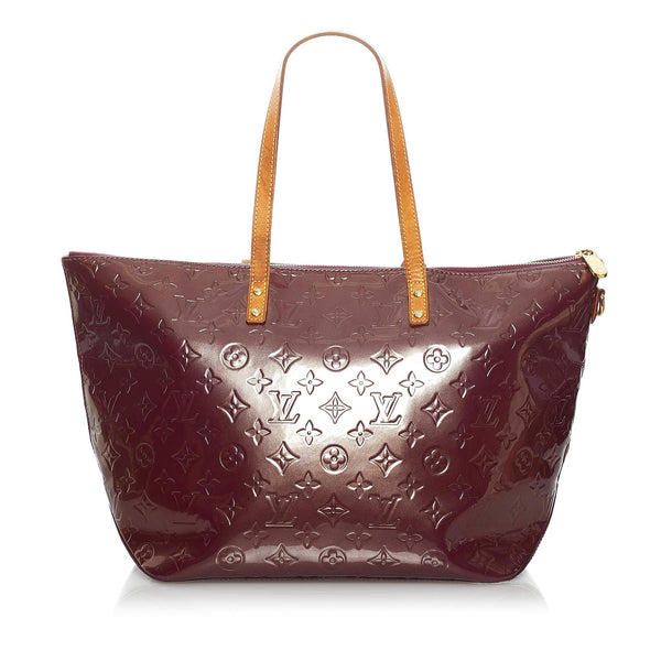Purple Louis Vuitton Monogram Vernis Alma GM Handbag