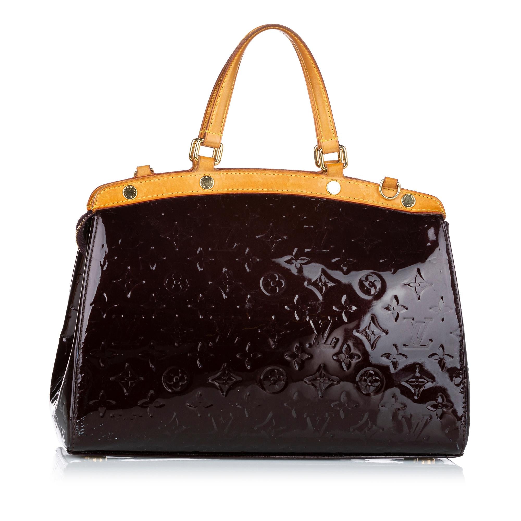 Louis Vuitton Vernis Brea MM (SHG-28472)