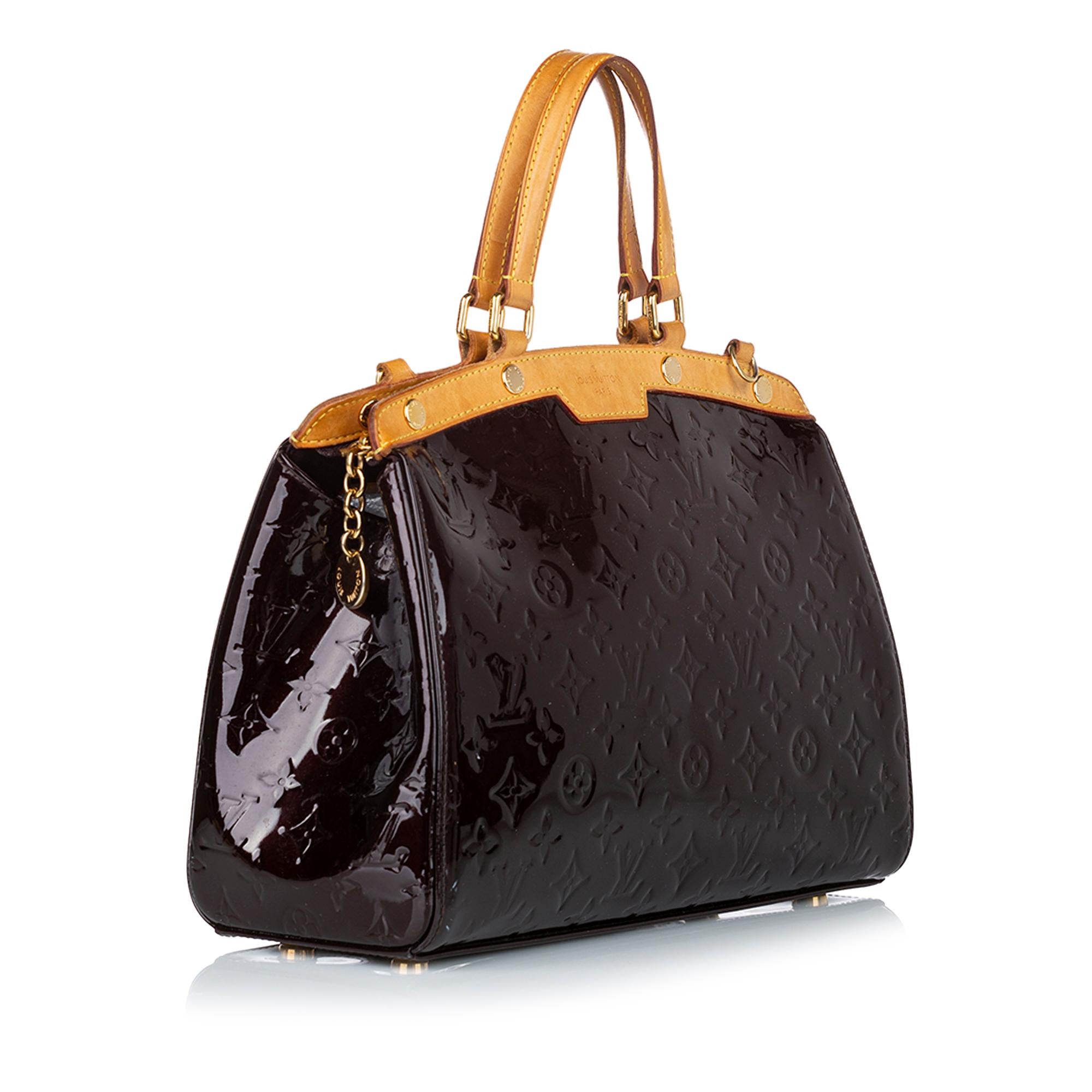 Louis Vuitton Vernis Brea MM (SHG-28472)