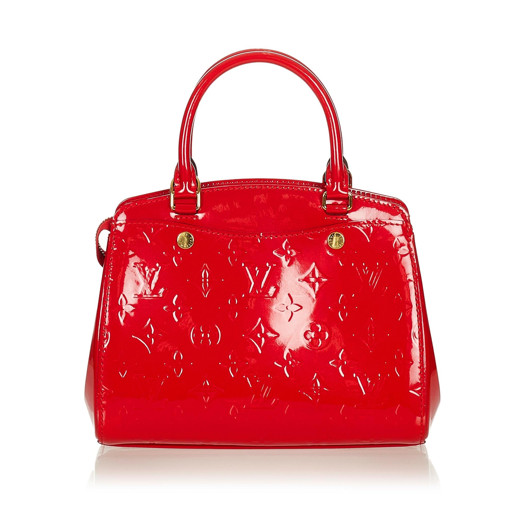 Louis Vuitton Vernis Brea PM (SHG-26931)