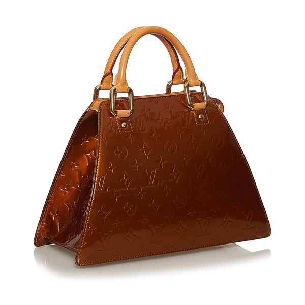 Louis Vuitton Louis Vuitton Forsyth GM Bronze Vernis Leather Handbag