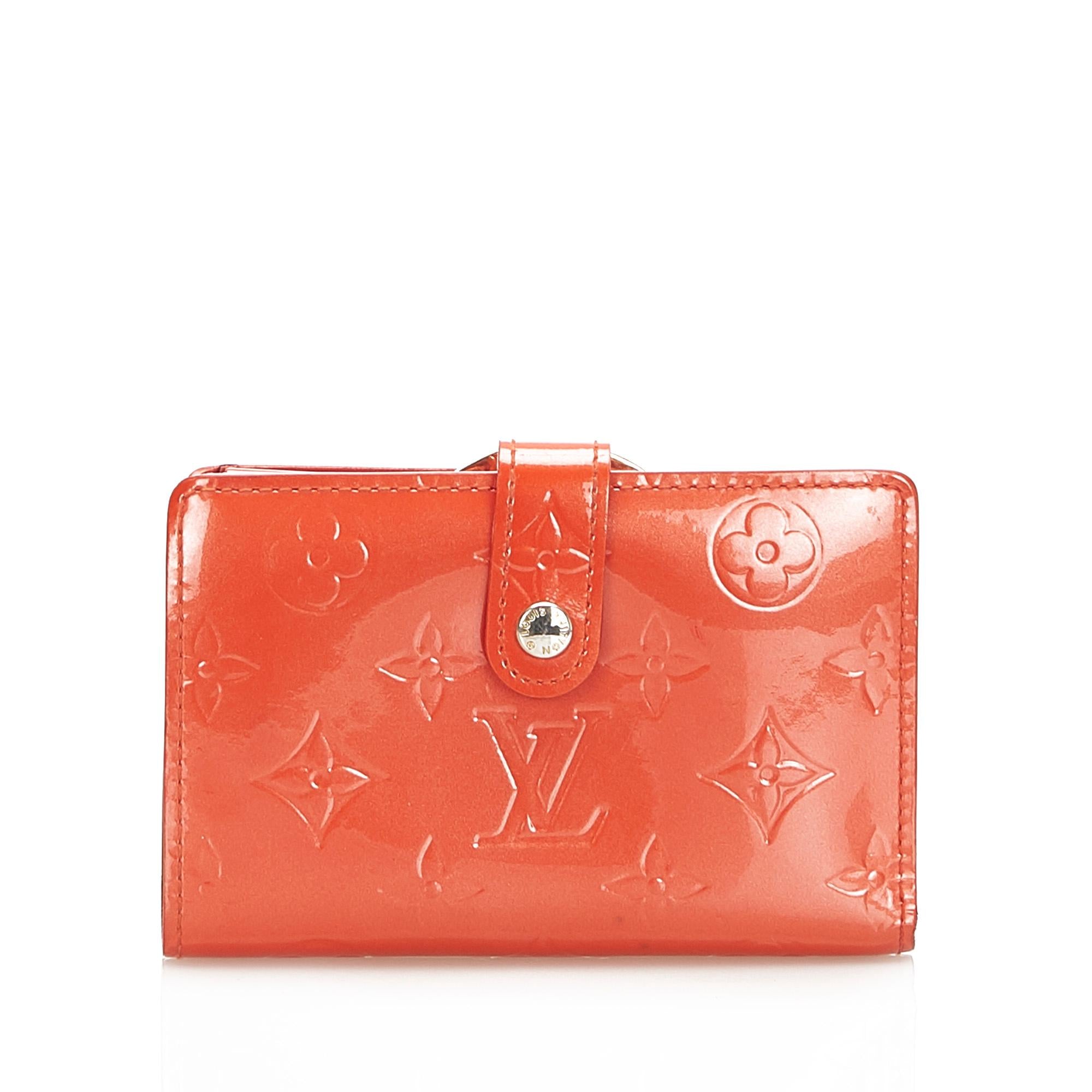 Louis Vuitton Vernis French Purse (SHG-17717)