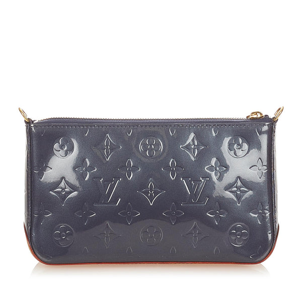 louis vuitton monogram vernis mallory square bag at Jill's Consignment