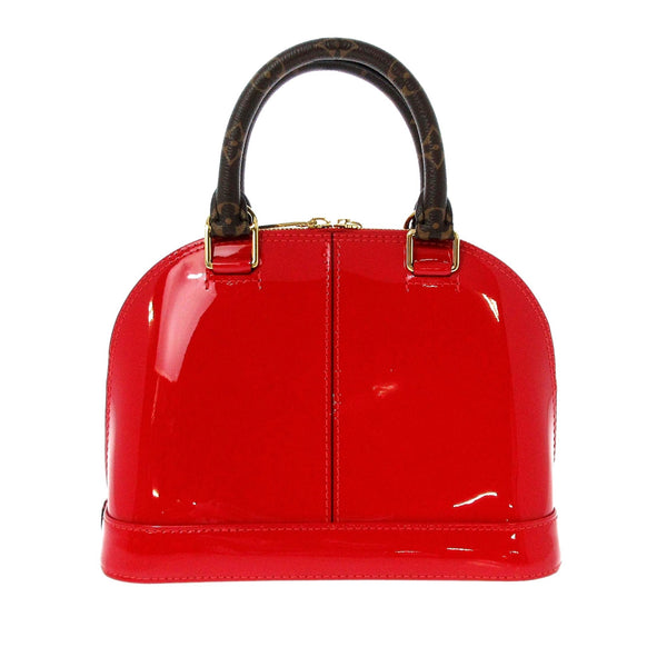 Louis Vuitton, Bags, Louis Vuitton Epi Leather Alma Pm In Cherry Red